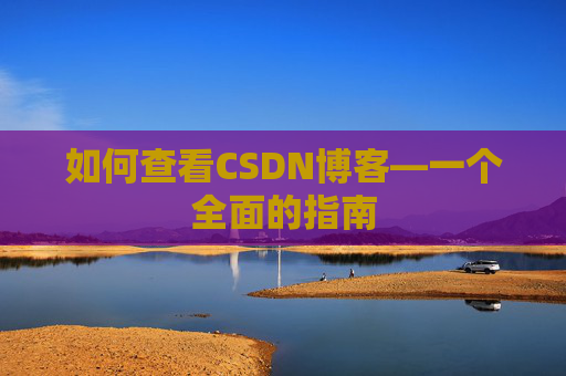 如何查看CSDN博客—一个全面的指南